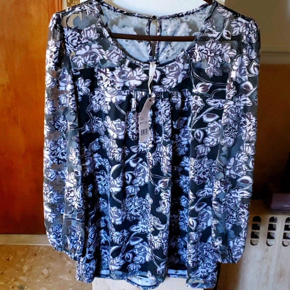 Women sheer NY collections top